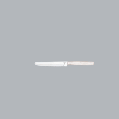 Cuchillo mesa con sierra 13,5 cm nácar
