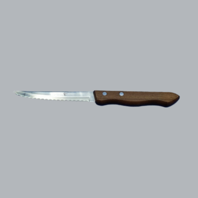 Cuchillo cocina microfilo 10 cm madera