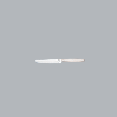 Cuchillo de postre con sierra 10,5 cm nácar