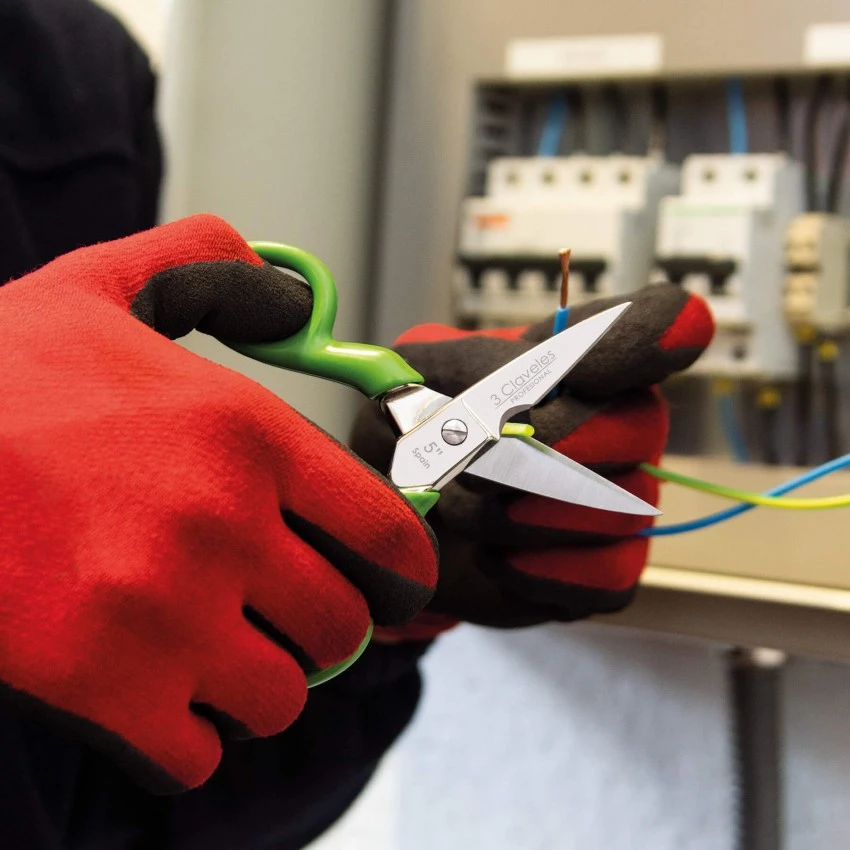 Tijera Electricista Clásica Profesional 5" - Imagen 2