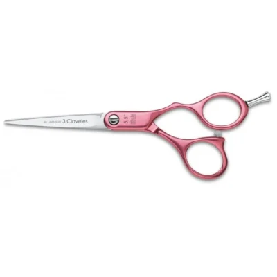Tijera Peluquero Dur Rosa