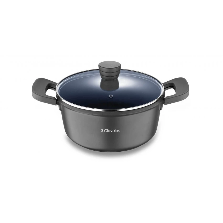 Cacerola Con Tapa 24 cm Dark
