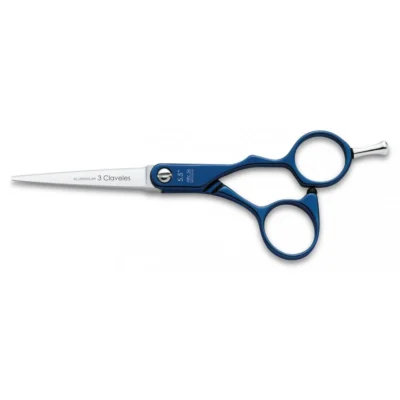 Tijera Peluquero Dur Azul