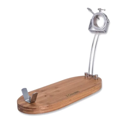 Soporte Jamonero Giratorio Plegable Madera