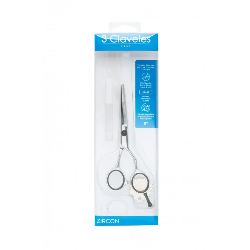 Tijera Peluquero Zircon 5" - Imagen 5