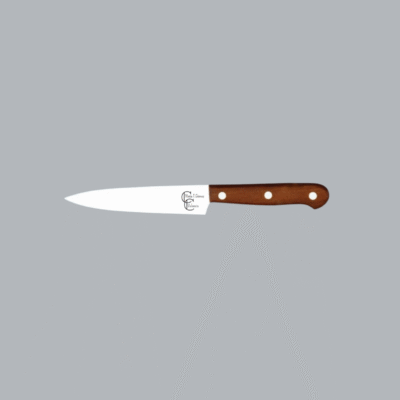 Cuchillo cocina con uña 12 cm Fibra / Palmadera