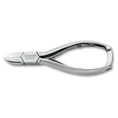 Alicate Pedicuro Inox Doble Muelle 14,5cm