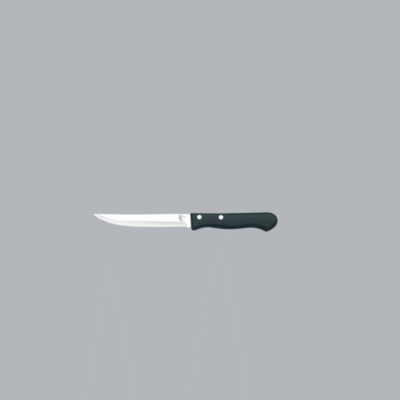 Cuchillo cocina con sierra fina 10 cm