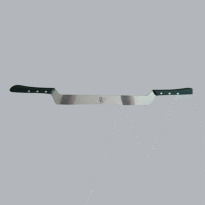Cuchillo de queso dos mangos 33 cm inyección