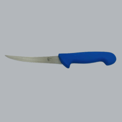 Cuchillo deshuesar curvo 15 cm inyección