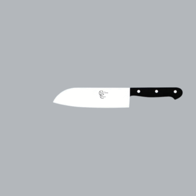 Santoku sin virola con alveolos 18 cm