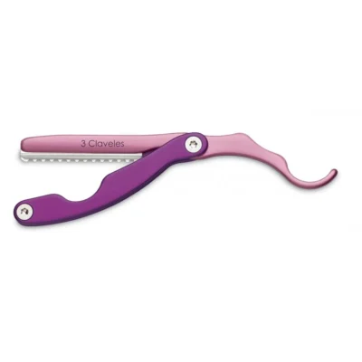 Navaja Peluquero Rosa Ergo